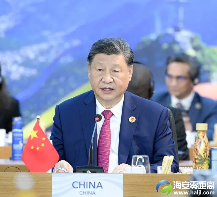 当地时间11月18日上午，国家主席习近平在巴西里约热内卢出席二十国集团领导人第十九次峰会。在峰会第一阶段 ...